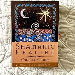 Shamanic Healing Oracle Cards by Michelle Motuzas, mint condition!